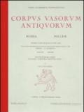 Corpus vasorum antiquorum. Russia. 7.Moscow. Corinthian and etruscan-corinthian vases. Ediz. inglese