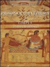 Prosopographia etrusca: 1\1