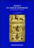 Domus di Forum Sempronii. Decorazione e arredo