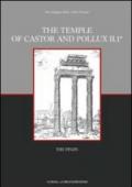 The temple of Castor and Pollux. 2.The finds