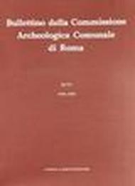 Bullettino della Commissione archeologica comunale di Roma (1994). 96.
