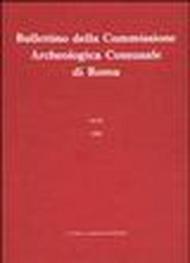 Bullettino della Commissione archeologica comunale di Roma (2004). 105.