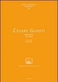 Cesare Guasti. Memorie (1840-1862)