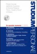 Studium personae. Rivista Culturale dell'Istituto Superiore di Scienze Religiose Mons. A. Pecci di Matera (2010). 1.