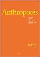 Anthropotes. Rivista di studi sulla persona e la famiglia (2010). 2.