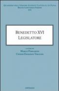 Benedetto XVI legislatore