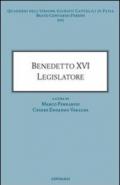 Benedetto XVI legislatore
