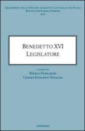 Benedetto XVI legislatore