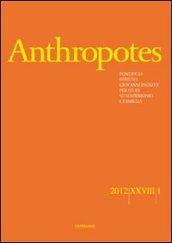 Anthropotes. Rivista di studi sulla persona e la famiglia (2012). 1.