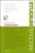 Studium personae. Rivista culturale dell'Istituto superiore di scienze religiose Mons. A. Pecci di Matera (2012). 2.