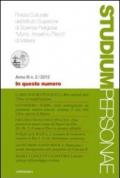 Studium personae. Rivista culturale dell'Istituto superiore di scienze religiose Mons. A. Pecci di Matera (2012). 2.