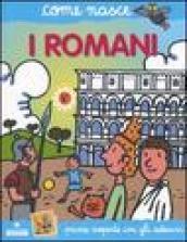 I romani. Con adesivi. Ediz. illustrata