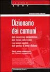 Dizionario dei comuni delle circoscrizioni amministrative, delle frazioni, delle località e dei comuni catastali delle province di Trento e Bolzano