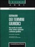 Dizionario dei termini giuridici