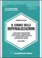 Il codice delle depenalizzazioni