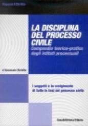 La disciplina del processo civile. Compendio teorico-pratico degli istituti processuali