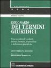 Dizionario dei termini giuridici