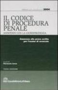 Il codice di procedura penale. Annotato con la giurisprudenza