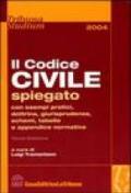 Il codice civile. Spiegato con esempi pratici, dottrina, giurisprudenza, schemi, tabelle e appendice normativa