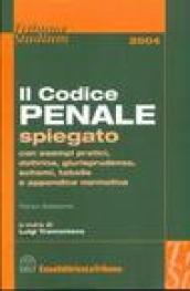 Il codice penale spiegato con esempi pratici, dottrina, giurisprudenza, schemi, tabelle e appendice normativa