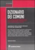 Dizionario dei comuni, delle circoscrizioni amministrative, delle frazioni e delle località