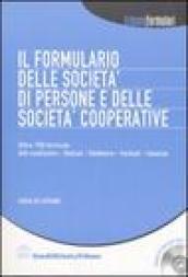 Il formulario delle società di persone e delle società cooperative. Con CD-ROM