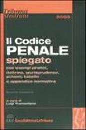 Il codice penale spiegato con esempi pratici, dottrina, giurisprudenza, schemi, tabelle e appendice normativa