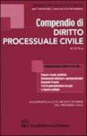 Compendio di diritto processuale civile