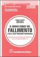 Il nuovo codice del fallimento e delle altre procedure concorsuali