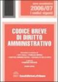 Codice breve di diritto amministrativo