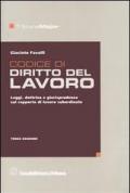 Codice di diritto del lavoro. Leggi, dottrina e giurisprudenza sul rapporto di lavoro subordinato