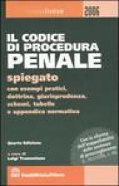 Il codice di procedura penale spiegato con esempi pratici, dottrina, giurisprudenza, schemi, tabelle e appendice normativa