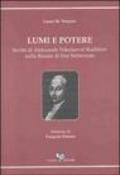 Lumi e potere. Scritti di Aleksander Nikolaevic Radiscev sulla Russia di fine Settecento