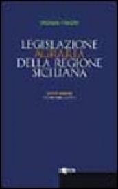 Legislazione agraria della Regione Siciliana. Con CD-ROM