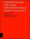 Il portfolio europeo delle lingue nell'Università italiana