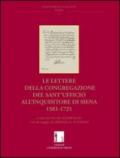 Le lettere della congregazione del sant'Ufficio all'inquisitore di Siena 1581-1721