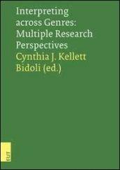 Interpreting across genres. Multiple research perspectives