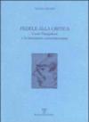 Fedele alla critica. Geno Pampaloni e la letteratura contemporanea