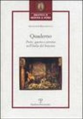 Quaderno. Peste, guerra e carestia nell'Italia del Seicento