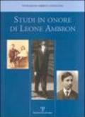 Studi in onore di Leone Ambron