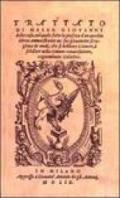 Il Galateo di Messer Giovanni della Casa (rist. anast. 1559)