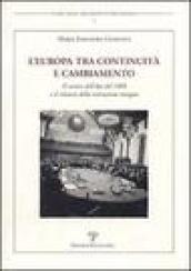 L'Europa tra continuità e cambiamento. Il vertice dell'Aja del 1969 e il rilancio della costruzione europea