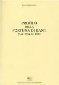 Profilo della fortuna di Kant dal 1784 al 1870