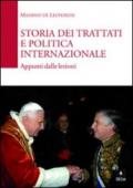 Storia dei trattati e politica internazionale