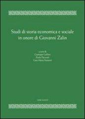 Studi di storia economica e sociale in onore di Giovanni Zalin