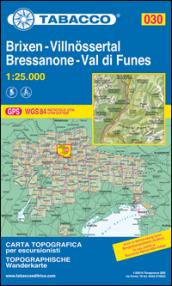 Bressanone. Val di Funes 1:25.000