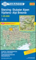 Vipiteno. Alpi Breonie 1:25.000