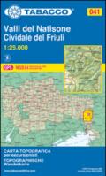 Valli del Natisone. Cividale del Friuli 1:25.000