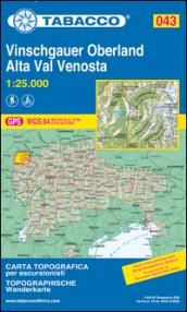 Alta val Venosta-Vinschgauer Oberland 1:25.000