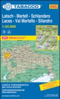 Val Martello-Silandro-Laces-Martell-Schlanders-Latsch 1:25.000